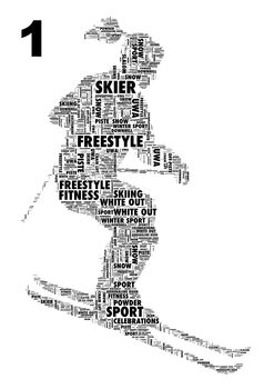 Skier Personalised Print, 3 of 6