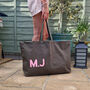 Personalised Initials Extra Large Tote Bag, thumbnail 3 of 5