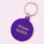 Vegan Queen Key Tag, thumbnail 1 of 2