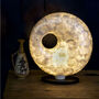 Mother Of Pearl Sculpture Table Lamp, thumbnail 1 of 4