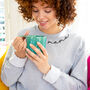 Mama Collar Print Sweatshirt, thumbnail 3 of 6