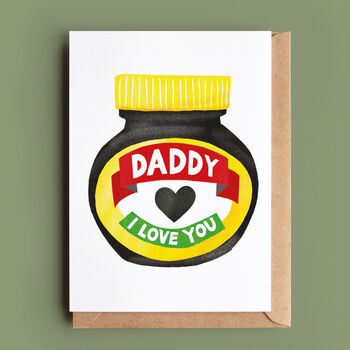 Marmite Love Dad, Daddy Or Grandad Mug, 3 of 3