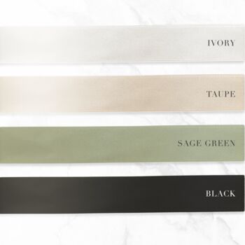 Reserved Seat Sign With Satin Ribbon – Wedding Aisle Signage, 11 of 12