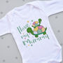 Mummy Tortoise Baby Vest, thumbnail 3 of 6