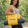 Personalised Yoga Bag. Script Name With Heart, thumbnail 1 of 2