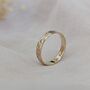 9ct Gold Personalised Botanical Ring, thumbnail 5 of 8