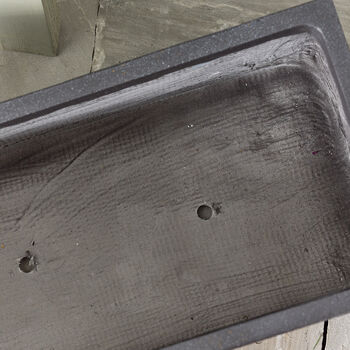 Charcoal Dusk Rib Planter, 6 of 6