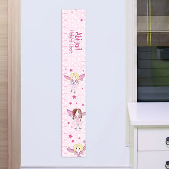 Personalised Fairy Princess Height Chart, 3 of 3