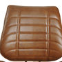 Corrine Vegan Leather Chair Tan Or Brown Set Of Two, thumbnail 6 of 7