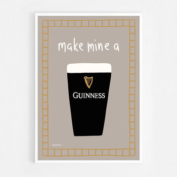 Make Mine A Guinness Print, 8 of 8