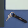 Teachers Gift Personalised Leather Keyring, thumbnail 5 of 8