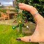 Handmade Glass Tree With Baubles, thumbnail 4 of 5