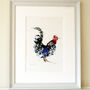 Chicken Painting, Blue Hen, thumbnail 2 of 3