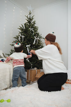 Christmas Pudding Merino Knitted Hat, 6 of 7