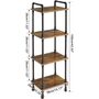 Ladder Shelf Storage Shelves Bookshelf Shelving Unit, thumbnail 8 of 12
