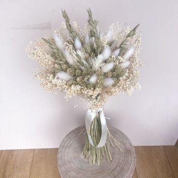 Natural Green Dried Flower Bouquet, 2 of 5