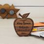 Personalised Teacher's Apple Fridge Magnet, thumbnail 2 of 4