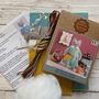 Mrs Cat Loves Knitting Felt Craft Kit, thumbnail 2 of 4