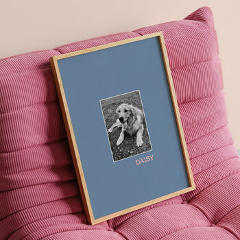 Personalised Pet Dog Photographic Print, 3 of 12