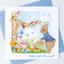 Baby's 1st Birthday Easter Card Rabbit / First Birthday, thumbnail 1 of 8
