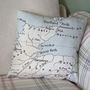 Personalised British Isles Vintage Map Cushion, thumbnail 3 of 7