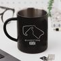 Formula One F1 Gift Silverstone Engraved Slate Coaster, thumbnail 2 of 2