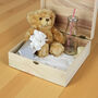 Personalised Hessian Friends Large Wooden Keepsake Box, thumbnail 5 of 5