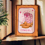 Cowgirl Boots Print, thumbnail 1 of 5