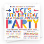 Personalised Party Invite For All Occasions, thumbnail 1 of 3
