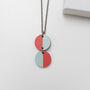 Miami Wooden Necklace, thumbnail 1 of 8