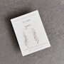 Let Love Grow Sterling Silver Leaf Drop Earrings, thumbnail 11 of 12