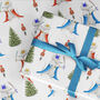 Nutcracker Mouse King Gift Wrapping Paper, thumbnail 3 of 3