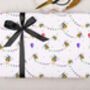 Three Sheets Of Bee Party Wrapping Paper, thumbnail 2 of 2
