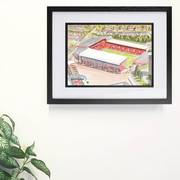 Charlton Athletic Fc The Valley Stadium Art Print, 2 of 3