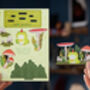 Personalised Cute Frog Birthday Pop Out Card, thumbnail 2 of 5