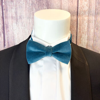 Plush Velvet Bow Tie, 6 of 10