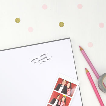 Personalised First Anniversary Memory Book, 4 of 9