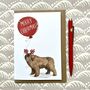 Newfoundland Dog Christmas Card, thumbnail 2 of 3