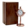 Personalised 7th Anniversary Gift Copper Desk Clock, thumbnail 9 of 12