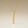 Personalised Bar Necklace, thumbnail 1 of 7