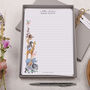 A5 Personalised Letter Writing Paper Zoo Animals, thumbnail 1 of 4