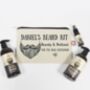 Personalised Beardy And Brilliant Beard Kit, thumbnail 3 of 4