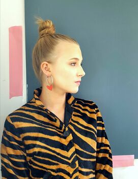 Heartbreaker Hoop Earrings, 4 of 5