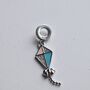 Kite Necklace Colorful Flying Kite Charm 925, thumbnail 3 of 9