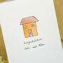 Personalised House Handmade New Home Card, thumbnail 4 of 6
