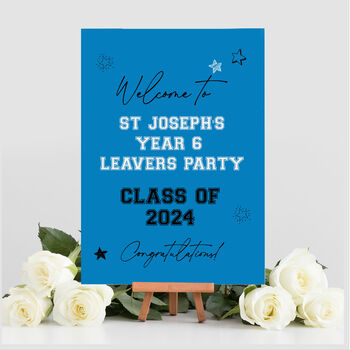 School Leavers Selfie Frame And Party Sign, 2 of 12
