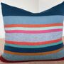 Large 22' Bold Contrasting Stripe Cushions, thumbnail 2 of 8