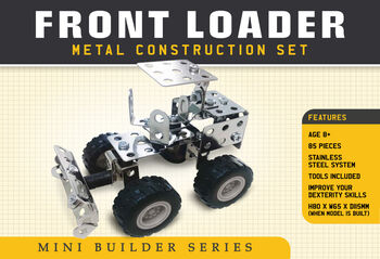 Make Your Own Front Loader Mini Metal Construction Set, 4 of 4