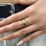 Open Luna Ring In Silver Or Gold, thumbnail 1 of 12