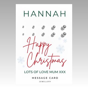 Stainless Steel Earrings Christmas Gift For Her, 6 of 8